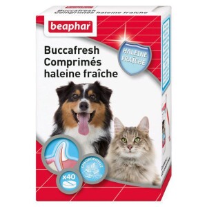 Comprimés haleine fraîche buccafresh de beaphar