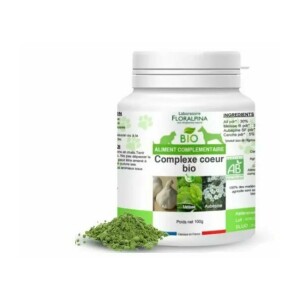Complexe coeur bio chien chat 100 g floralpina