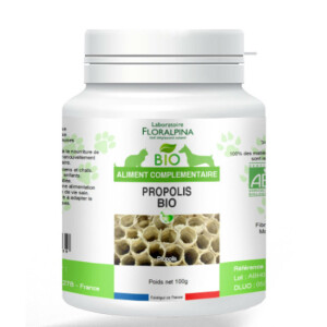 Poudre de propolis bio chat et chien 100 g  florapina