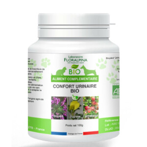 Complexe confort urinaire bio chien chat 100 g floralpina
