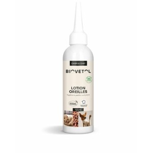 Lotion oreilles bio chat et chien 125 ml biovetol