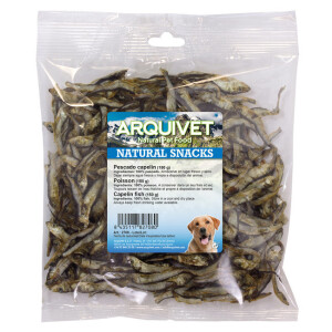Snack poisson séché de capelan 150 g arquivet