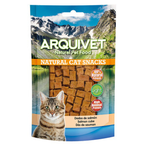 Dés de saumon light 50 g arquivet