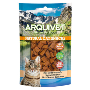Mini bâtonnets de saumon light 50 g arquivet