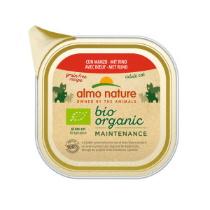Pâtée bio pour chat 19 x 85 g almo nature