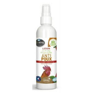 Lotion bio anti-poux basse-cour biovetol