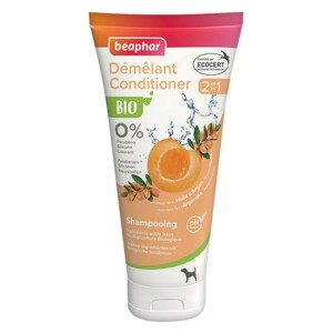 Shampoing démêlant 2 en 1 bio chien 200 ml beaphar