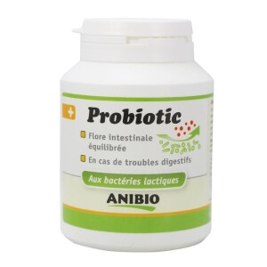 Probiotic aux bactéries lactiques 120 gélules anibio