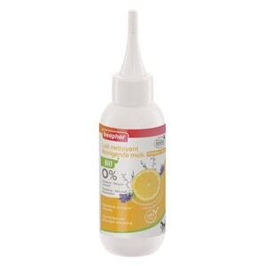 Lait nettoyant oreilles bio chien chat 100 ml beaphar