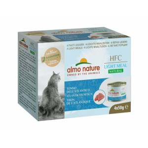 Boites chat hfc light meal naturel 4 x 50 g almo nature