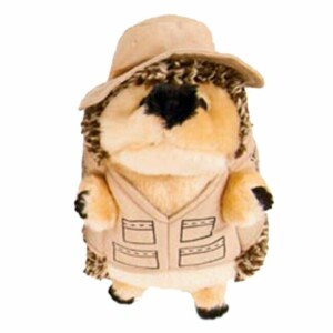 Peluche doudou hérisson pêcheur