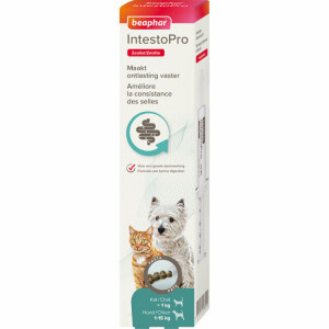 Pâte intestopro consistance des selles chat chien beaphar