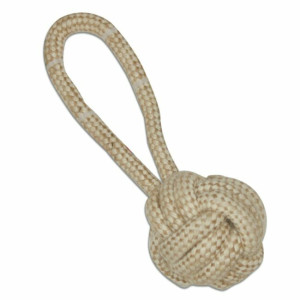 Corde à noeud naturelle avec poignée samll de croci
