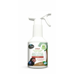 Lotion bio anti-poux poulailler 500 ml de biovétol