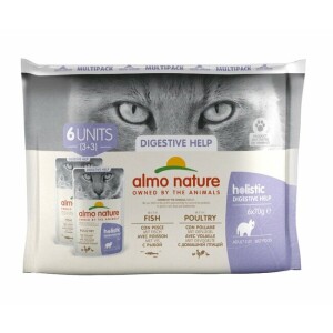 Pâtée pour chat intestinal help 6 x 70 g almo nature