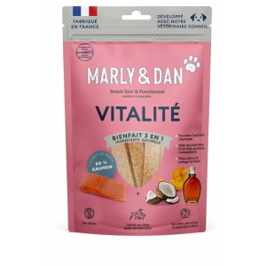 Barres à mâcher pour chien vitalité 80 g par marly & dan