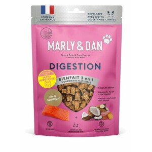 Bouchées pour chat digestion 40 g par marly & dan