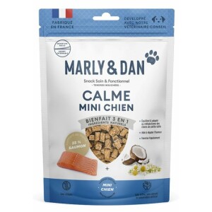 Bouchées pour mini chien calme 50 g par marly et dan