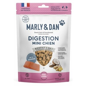 Bouchées mini chien digestion 50 g par marly et dan