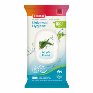 Lingettes nettoyantes universelles chien et chat x 30 beaphar