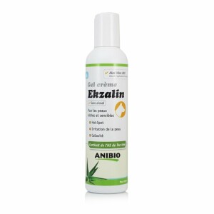 Gel crême ekzalin peau sensible pour chien 200 ml anibio