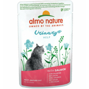 Pâtée naturelle pour chat urinary 6 x 70 g almo nature