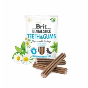 Dental stick dents et gencives camomille et sauge par 7 brit