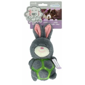 Peluche chiot lapin à la lavande strappy holland animal care