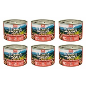 Pâtée boulettes mini boeuf avec patate douce 6 x 200 g arquivet