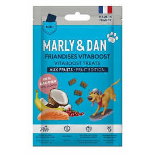 Friandises chiens vitaboost aux fruits mini sachet 20 g marly et dan