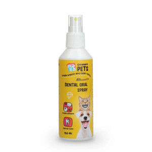 Lotion dentaire chien chat tartre et haleine spray 150 ml