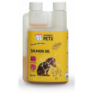 Huile de saumon écossais 100 % pure pour chien excellent pets