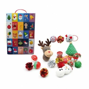 Calendrier de l'avent chat 25 jouets croci