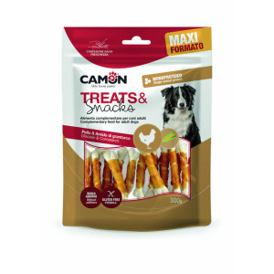 Os roulés avec poulet pour chien 300 g  camon