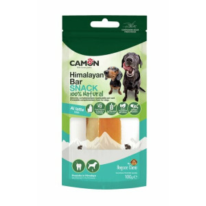 Barre dental chien fromage de yack au lait de l'himalaya large camon