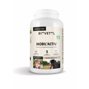 Confort articulaire bio chien mobil'activ 30 unités biovetol