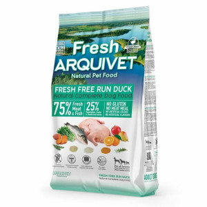 Croquettes chien semi-humide fresh canard fermier 2.5 kg arquivet