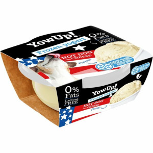 Yaourt glacé hot dog fromage sans lactose chien chat 110 g yowup