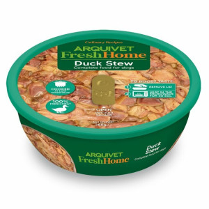 Plat mijoté de canard recette maison pour chien 100% naturel sans céréales 280 g arquivet