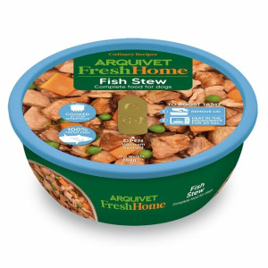 Plat mijoté de poisson recette maison pour chien 100% naturel sans céréales 280 g arquivet