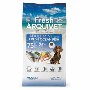 Croquettes semi-humide petit chien adult mini fresh ocean fish 1 kg arquivet