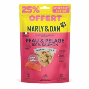Bouchées pour chien peau et pelage oméga 3 en 50 g + 25 % par marly & dan