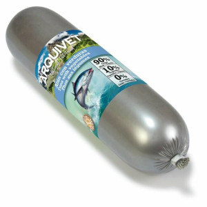 Repas complet chien saucisse de thon aux légumes 500 g arquivet