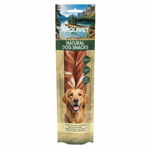 Os nature twist 24 cm boeuf et morue par 2 pour chien arquivet