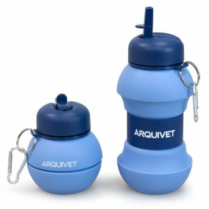 Gourde pliable de promenade nettoyage pipi du chien 500 ml arquivet