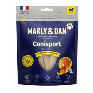 Barres à mâcher pour chien canisport 80 g par marly et dan