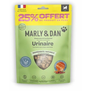 Friandises urinaire pour chat au saumon 40 g + 25 % par marly et dan