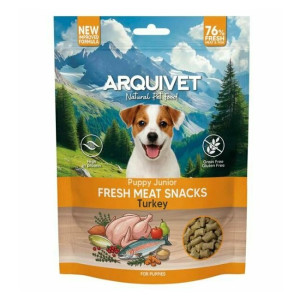 Snacks naturels semi-humides chiot poulet fermier sans céréales arquivet