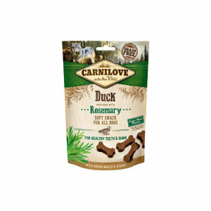 Friandises canard romarin semi-humides anti gaspi 200 g carnilove