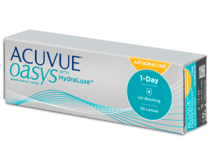 Johnson & Johnson Acuvue Oasys 1-Day with HydraLuxe for Astigmatism (30 lenti)